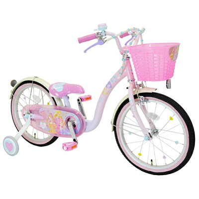 アイデス｜ides 16型 幼児用自転車 プリンセスゆめカワ プリンセスデザイン/ピンク